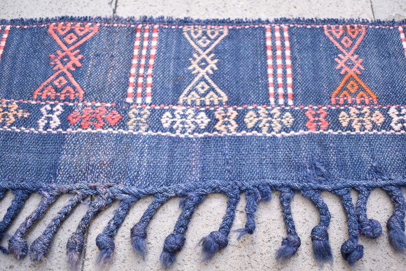 Vintage Turkish Wall Hangings Kilim 23'' x 8'' Awesome Home decor Tribal Kilim gallery
