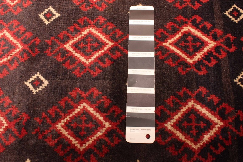 Vintage Hand-Knotted Area Rug 3'5" x 6'1" Traditional Oriental Wool Carpet gallery