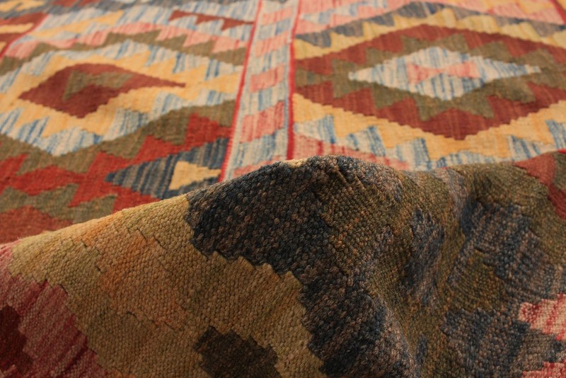 Vintage Hand Woven Area Rug 6'7" x 10'0" Traditional Wool Oriental Carpet gallery