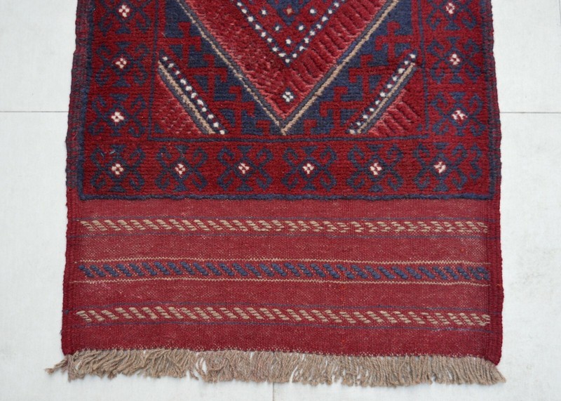 1'11 x 8 ft Handmade afghan tribal mushvani wool runner rug, persian runner rug gallery