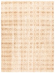 Vintage 4’5″ x 6’1″ Traditional Hand Knotted Vegetable Dye Wool Area Rug