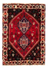 Vintage 3’7″ x 5’1″ Traditional Hand Knotted Vegetable Dye Wool Area Rug