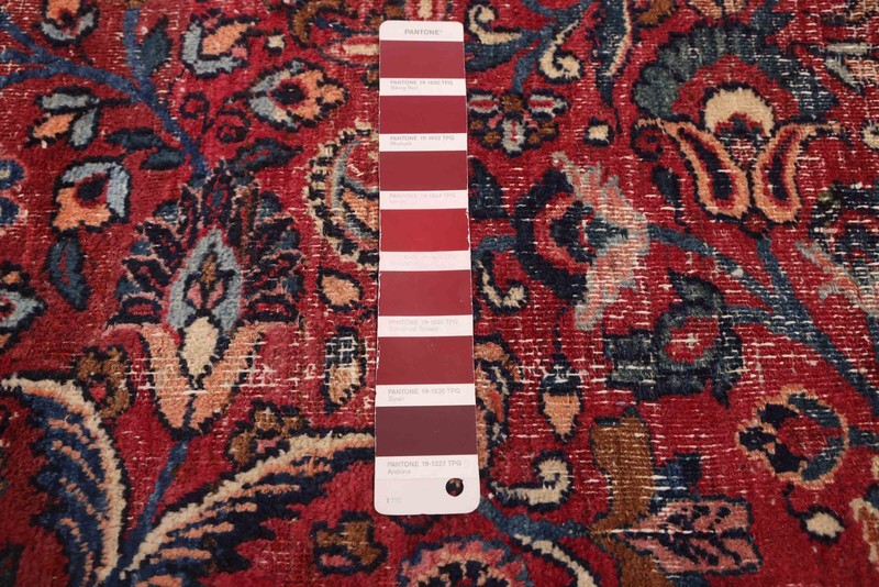 Vintage Hand-Knotted Carpet 7'7" x 10'7" Traditional Oriental Wool Area Rug gallery