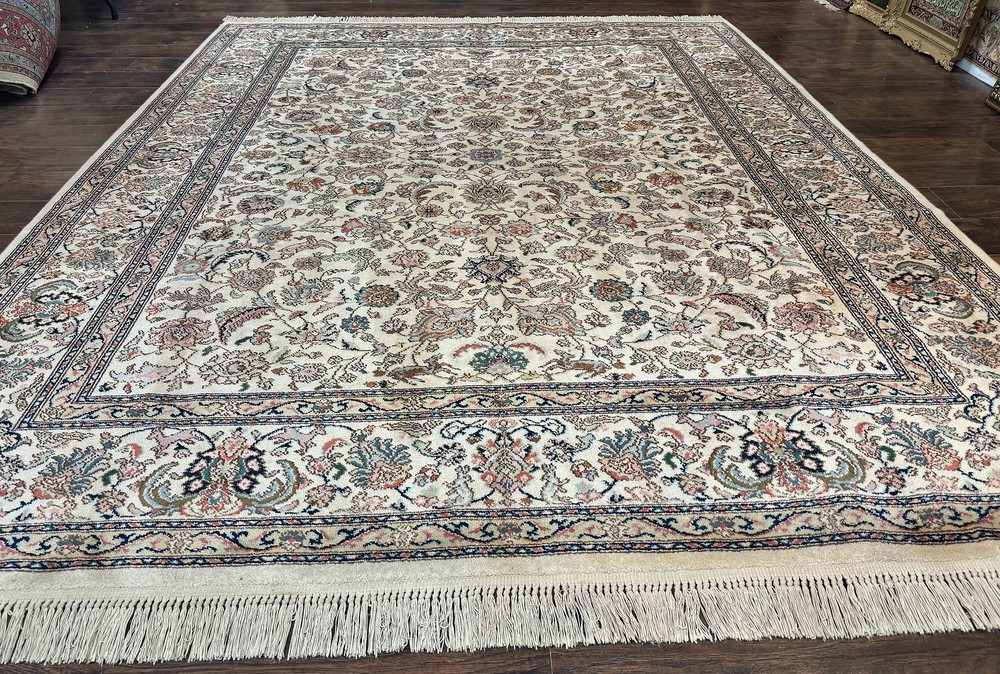 Karastan Rug #738 Tabrizz Design 8.8 x 10.6 Room Sized Wool Pile Carpet Vintage