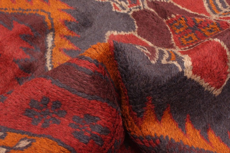 Vintage Hand-Knotted Carpet 3'7" x 6'4" Traditional Oriental Wool Area Rug gallery