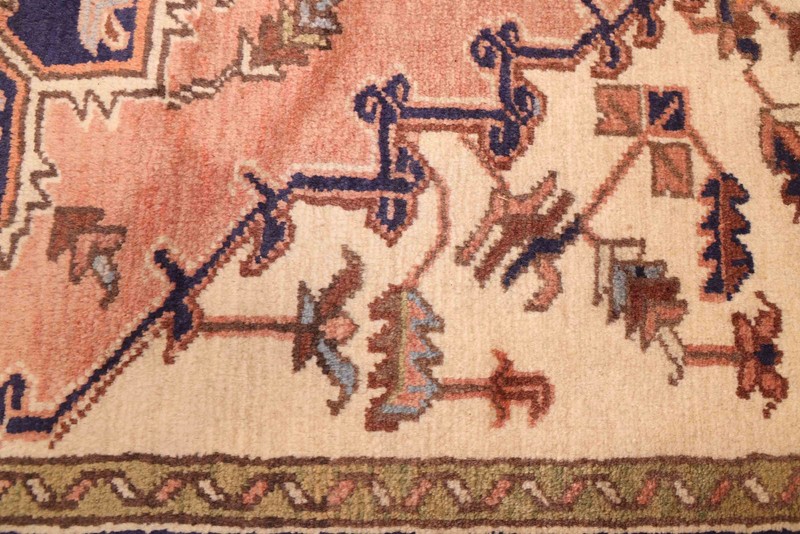 Vintage Traditional Hand-Knotted Area Rug 3'2" x 5'0" Oriental Wool Carpet gallery