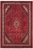 Hand-Knotted Wool Rug – 8'4" x 11'10" Red & Blue Traditional Medallion gallery