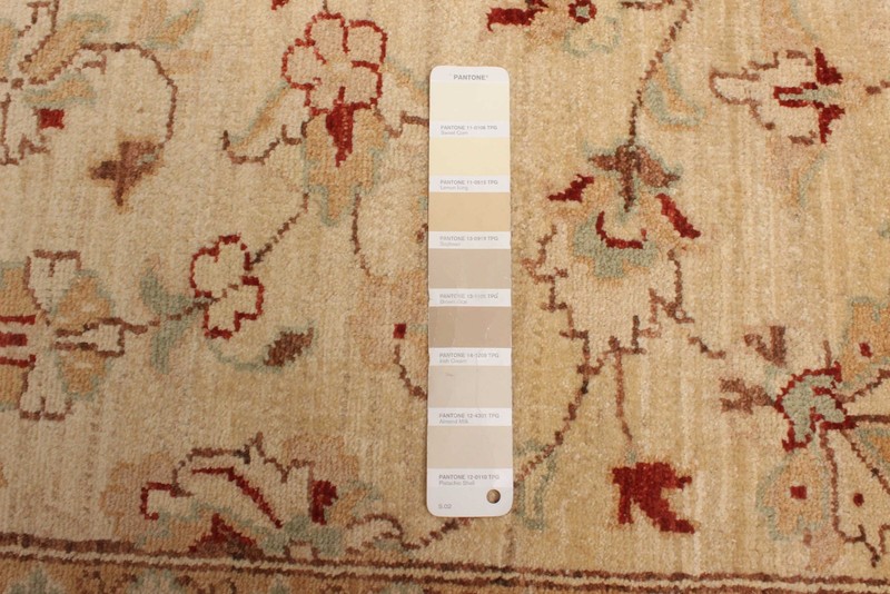 Vintage 4'1" x 5'10" Traditional Hand Knotted Vegetable Dye Wool Area Rug gallery
