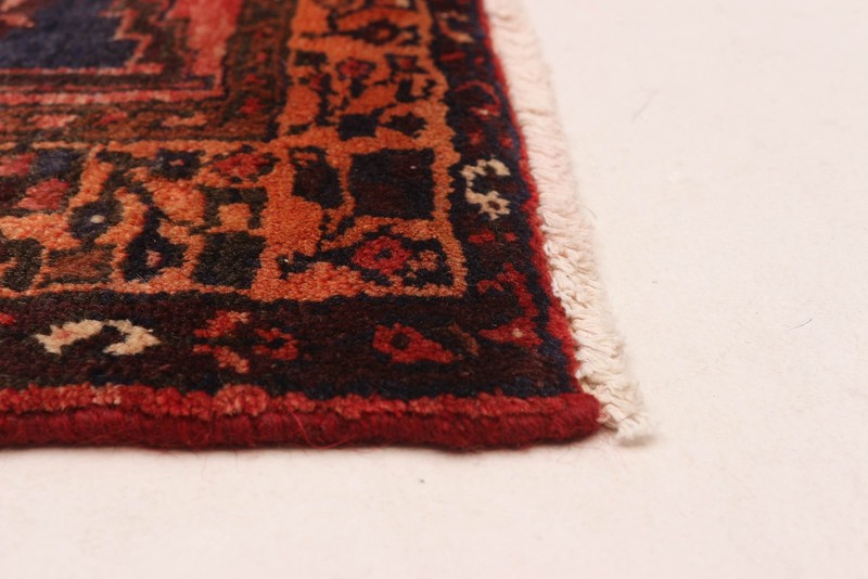 3'7" x 9'5" Vintage Hand-knotted Runner Rug Traditional Oriental Wool Carpet gallery