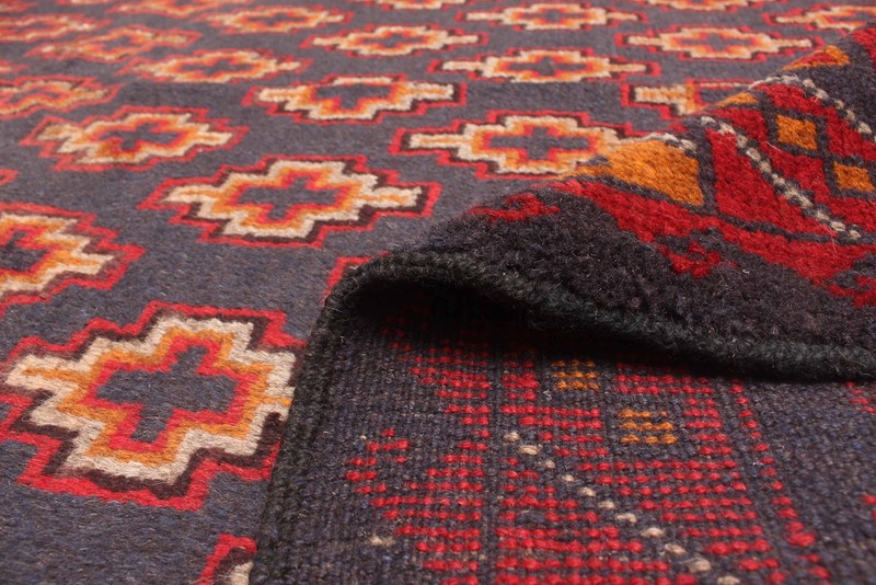 Vintage 3'5" x 5'8" Traditional Hand Knotted Vegetable Dye Wool Area Rug gallery