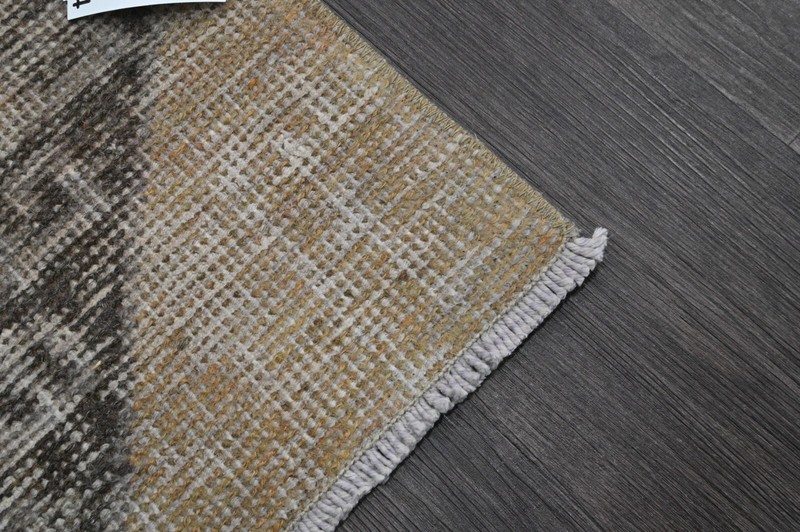 Vintage Turkish Runner Rug 2x13ft Wool Anatolian Handmade Hallway Oushak ORANGE gallery