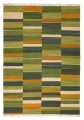 Vintage Hand Woven Area Rug 5’6″ x 8’6″ Traditional Wool Oriental Carpet