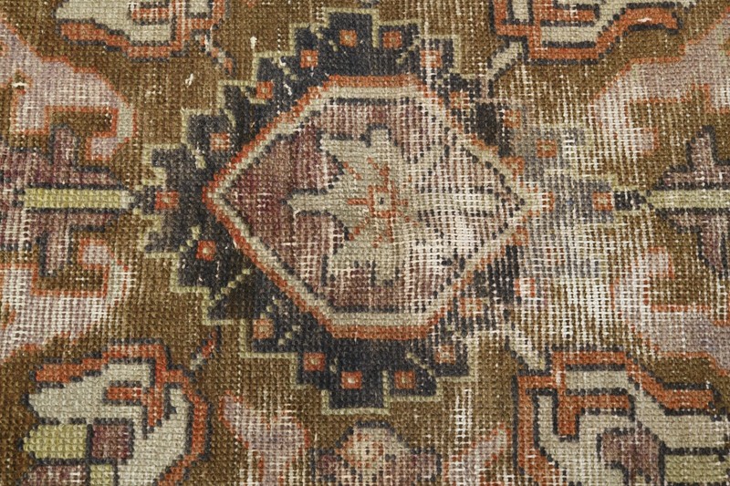 4x7 Turkish Area Rug Hand-Knotted Vintage Oushak Rug Small Boho Decor Carpet,637 gallery