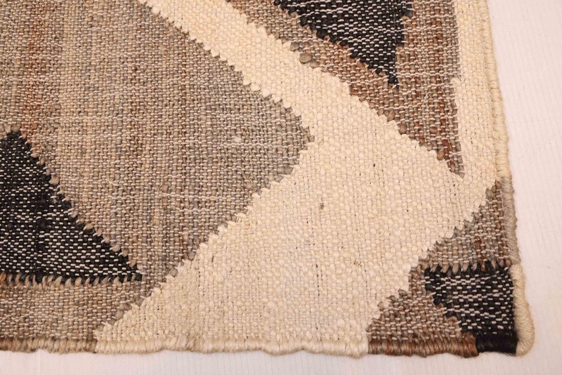 Vintage Hand Woven Area Rug 5'1" x 8'0" Traditional Jute Oriental Carpet gallery