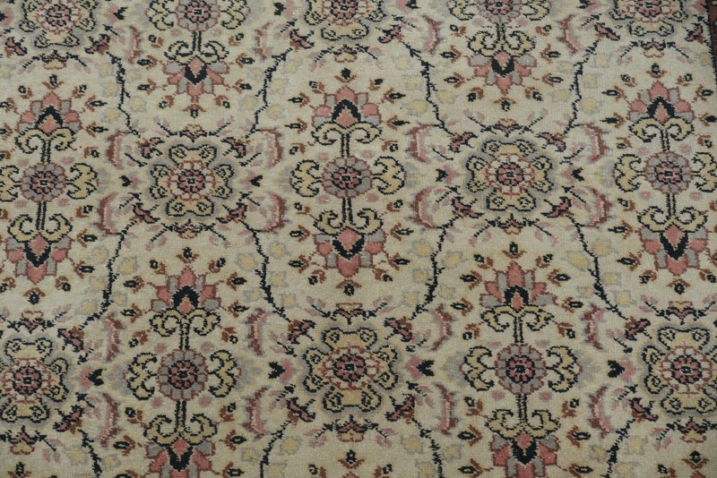 Vintage Inspired Area Rug 6x10 Ft Hand-Knotted Floral Turkish Wool Carpet gallery