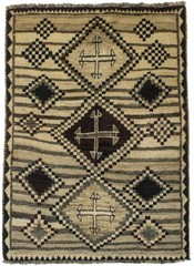 Hand-Knotted Tribal Style Vintage 4X6 Oriental Rug Foyer Farmhouse Office Carpet