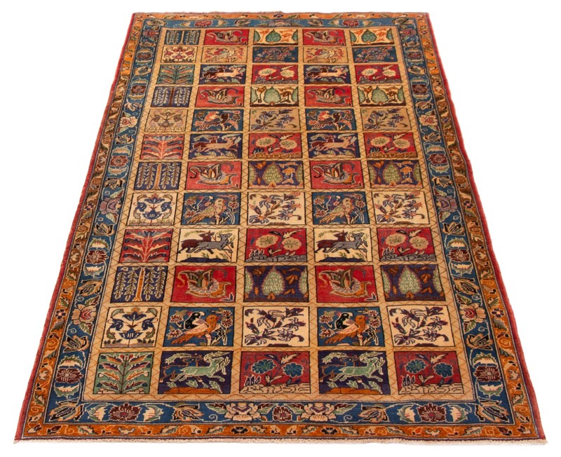 Vintage Hand-Knotted Area Rug 5'0" x 9'10" Traditional Wool Carpet gallery