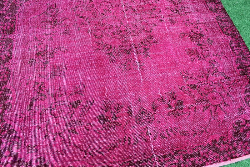 Turkish Rug 75''x121'' Handknotted Color Transition Modern Rug 6'2''x10'1'' gallery