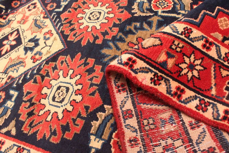 Vintage Hand-knotted Runner Rug 2'6" x 9'5" Traditional Oriental Wool Carpet gallery