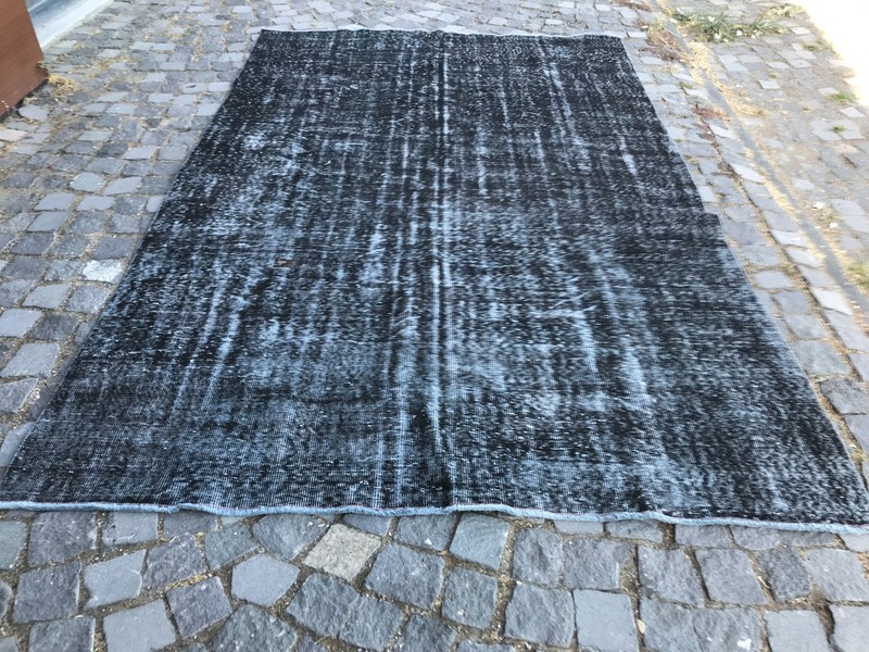 Oushak Kilim Rug, Boho Decor Rug, Turkish Vintage Rug, 5,7 x 9,2 ft gallery