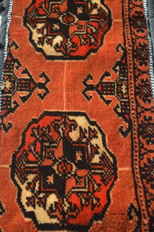 COLLECTORS’ ITEM Antique Pair Of Turkoman Bukhara Jalar Tend For Wall Hang gallery