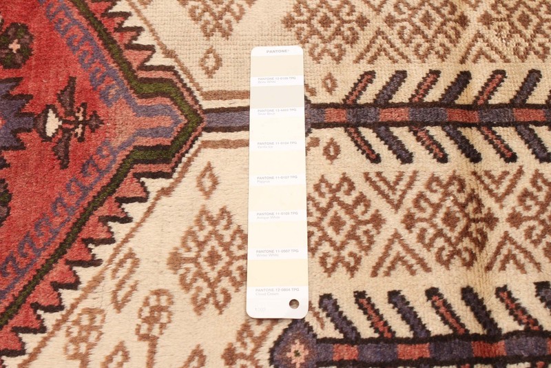 Vintage Hand-Knotted Area Rug 4'7" x 7'1" Traditional Oriental Wool Carpet gallery