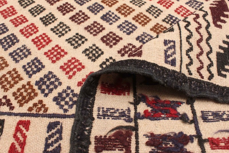 Vintage 4'2" x 6'0" Traditional Wool Hand Woven Oriental Area Rug gallery