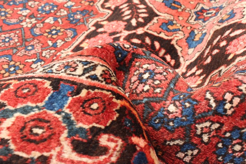 Vintage Hand-Knotted Carpet 4'3" x 6'11" Traditional Oriental Wool Area Rug gallery