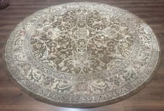 Round Karastan Rug 8×8 ft, Euphoria New Bridge Karastan Rug, Indo Mahal Design