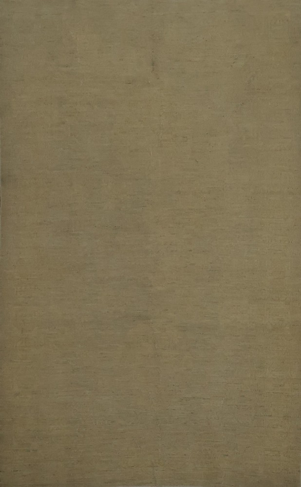 Elegant Minimalist Oushak Beige Rug Handmade for Sophisticated Interiors 6x8