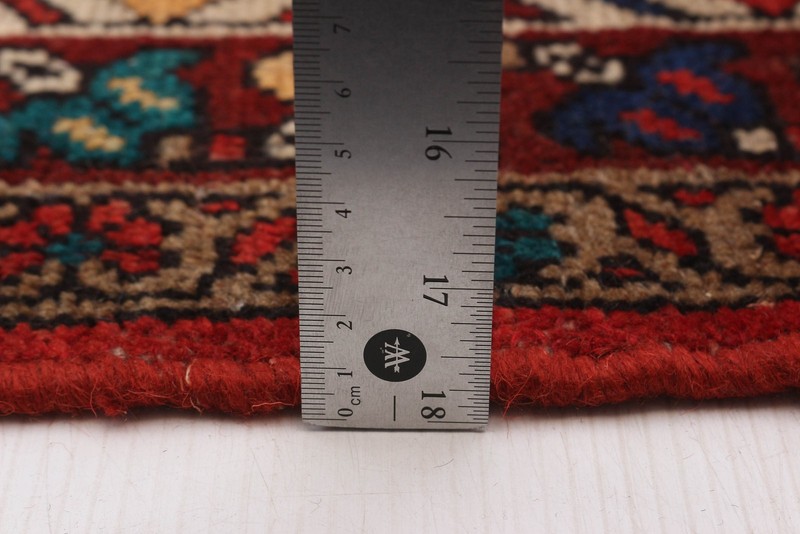 Vintage 4'3" x 7'0" Traditional Hand Knotted Vegetable Dye Wool Area Rug gallery