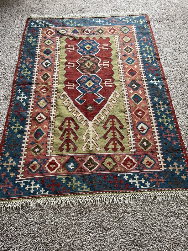 Vintage Kilim Rug from Turkiye 48 x 180 inch gallery