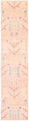 Vintage Hand-knotted Runner Rug 2’7″ x 11’9″ Traditional Oriental Wool Carpet