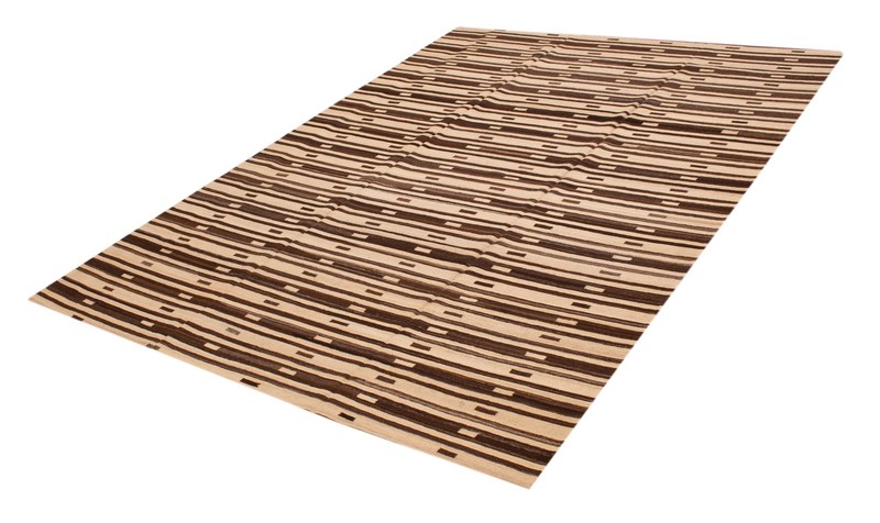 Vintage Hand Woven Area Rug 8'10" x 12'3" Traditional Wool Oriental Carpet gallery