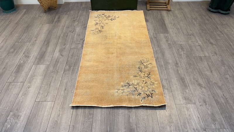 Handmade Area Rug, Oriental Rug, Antique Rug, Wool Area Rug, Area Rug, 3x6.3 ft gallery