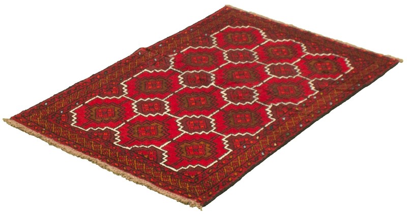 Vintage 3'4" x 5'5" Traditional Hand Knotted Vegetable Dye Wool Area Rug gallery
