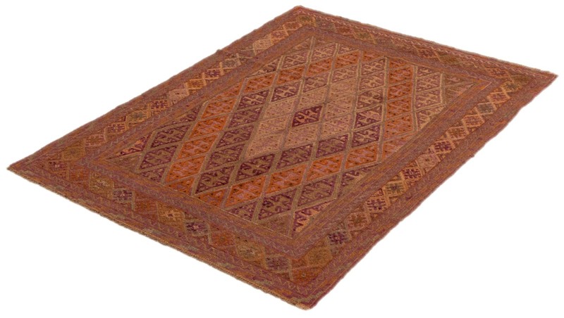 Traditional Vintage Hand-Knotted Area Rug 4'10" x 6'1" Oriental Wool Carpet gallery