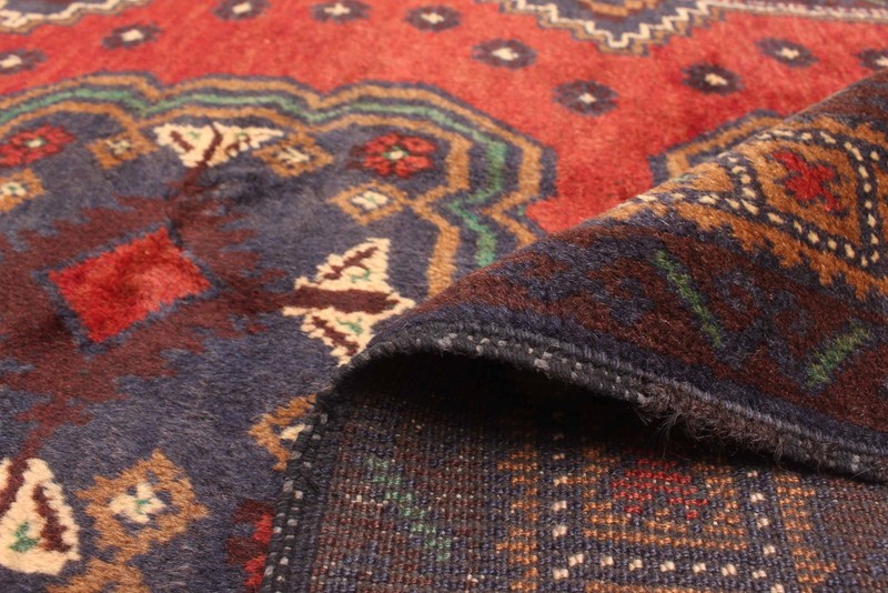 Vintage 3'4" x 5'9" Traditional Hand Knotted Vegetable Dye Wool Area Rug gallery