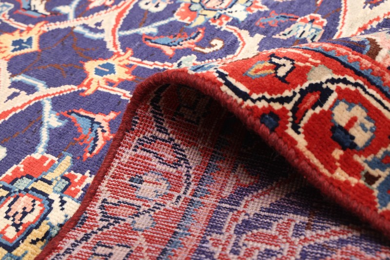 3'9" x 10'11" Vintage Hand-knotted Runner Rug Traditional Oriental Wool Carpet gallery