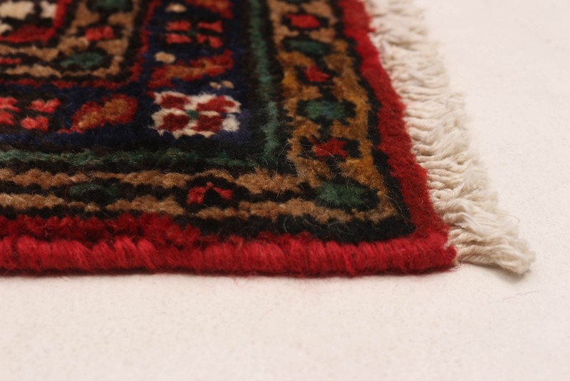 3'5" x 9'11" Vintage Hand-knotted Runner Rug Traditional Oriental Wool Carpet gallery