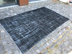 Oushak Kilim Rug, Boho Decor Rug, Turkish Vintage Rug, 5,7 x 9,2 ft