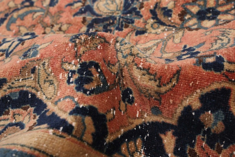 Vintage Traditional Hand-Knotted Area Rug 8'1" x 11'9" Oriental Wool Carpet gallery