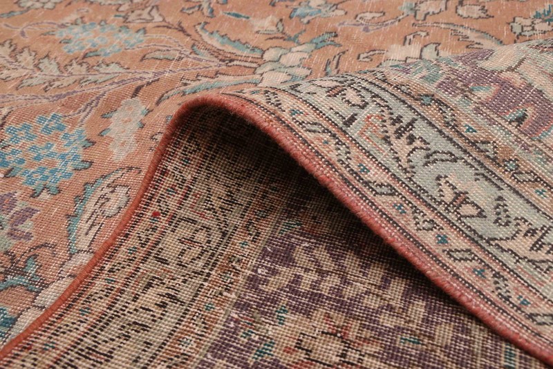 Vintage 9'9" x 13'0" Traditional Hand Knotted Vegetable Dye Wool Area Rug gallery