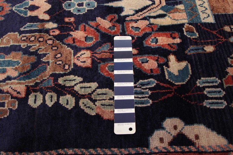 3'2" x 10'7" Vintage Hand-knotted Runner Rug Traditional Oriental Wool Carpet gallery
