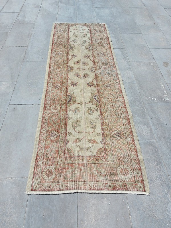 4X7 Antique Leaf of Heaven Carpet Rug, Bohemian Rug, Vintage Rug, Floral Rug gallery