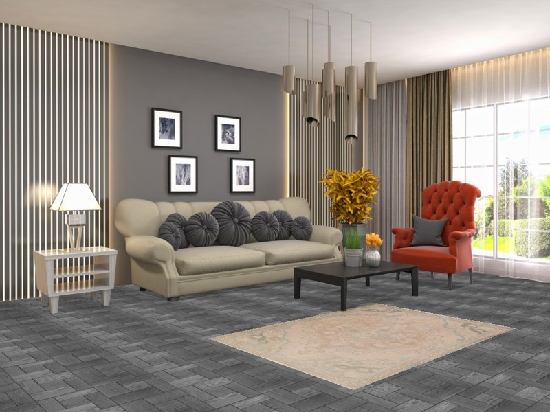 Distressed Wool Muted Traditional Accent Rug 3x5 Hand-knotted Foyer Carpet gallery