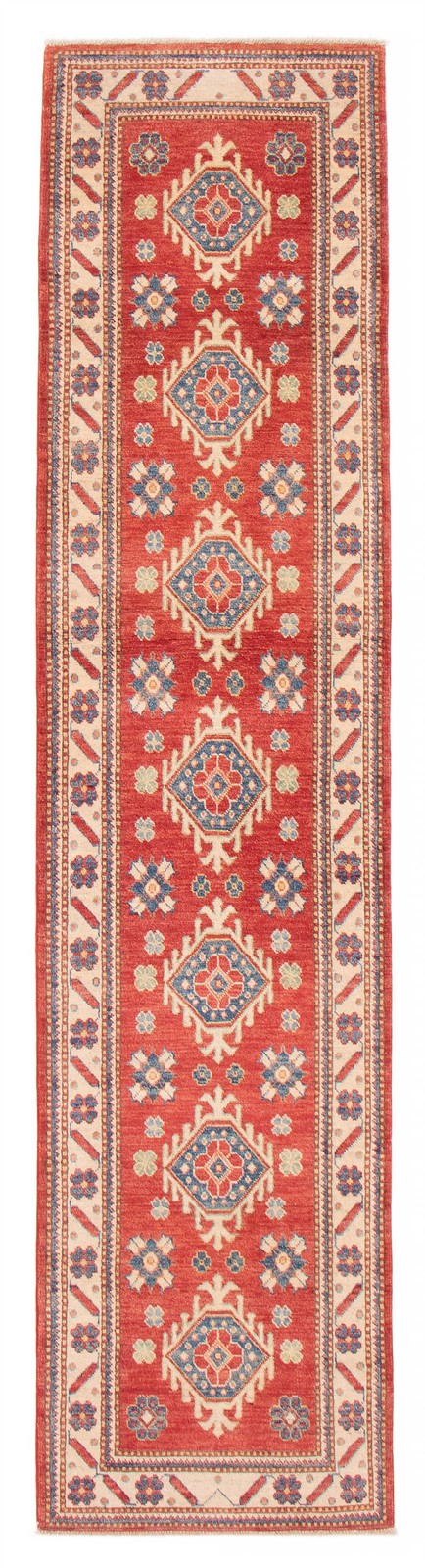 2'8" x 10'11" Vintage Hand-knotted Runner Rug Traditional Oriental Wool Carpet gallery