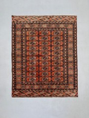 Afghan Turkoman Rug 204×161 cm, Large 2523