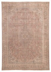 Vintage 7’10” x 11’0″ Traditional Hand Knotted Vegetable Dye Wool Area Rug