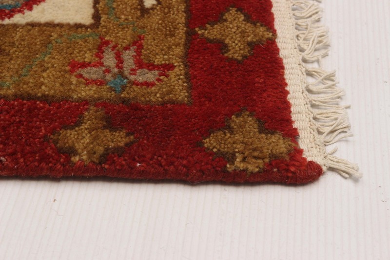 Vintage Hand-Knotted Area Rug 7'11" x 10'8" Traditional Oriental Wool Carpet gallery